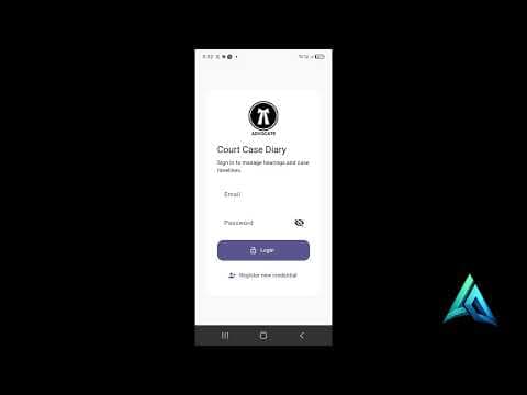 Digital Court Diary App | Case Management System for Lawyers | Flutter + Node.js Project